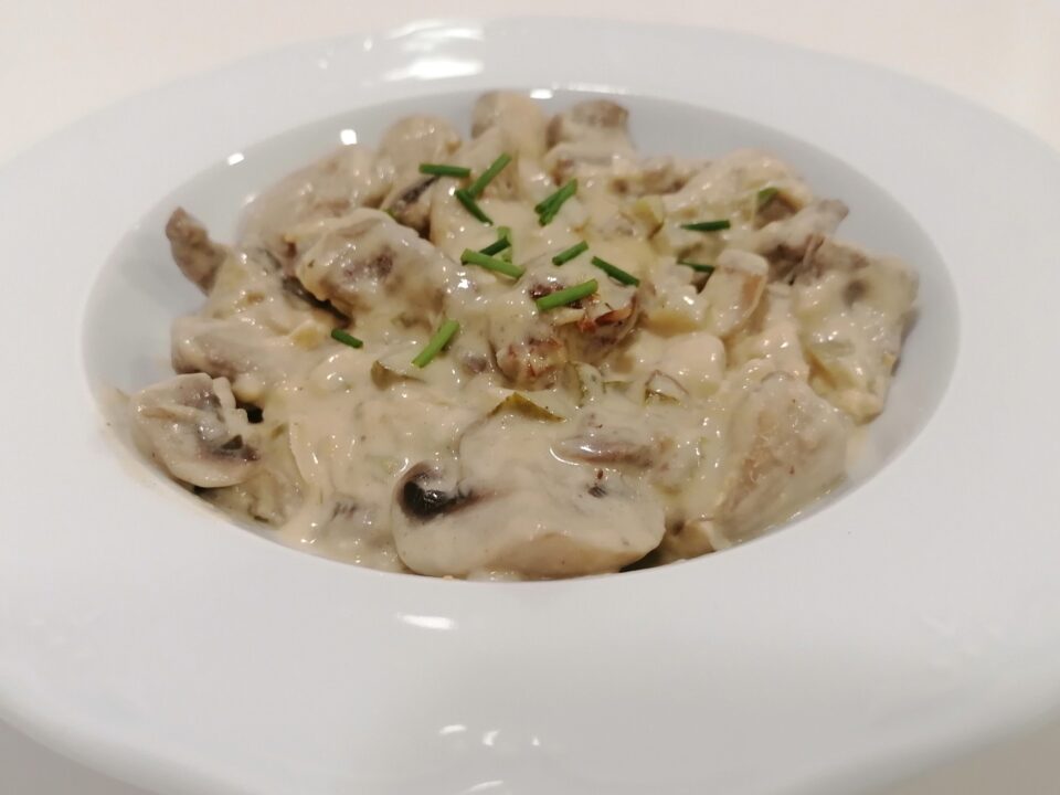 Ternera Stroganoff 1